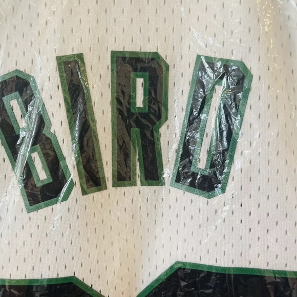 Larry Bird Mitchell & Ness Swingman Boston Celtics 1985-86 Jersey - White sz-sm - Picture 13 of 16